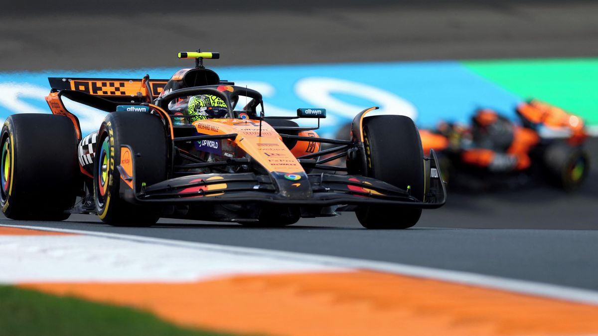 Úvodní trénink F1 v Nizozemsku ovládly mclareny před oběma vozy Aston Martin